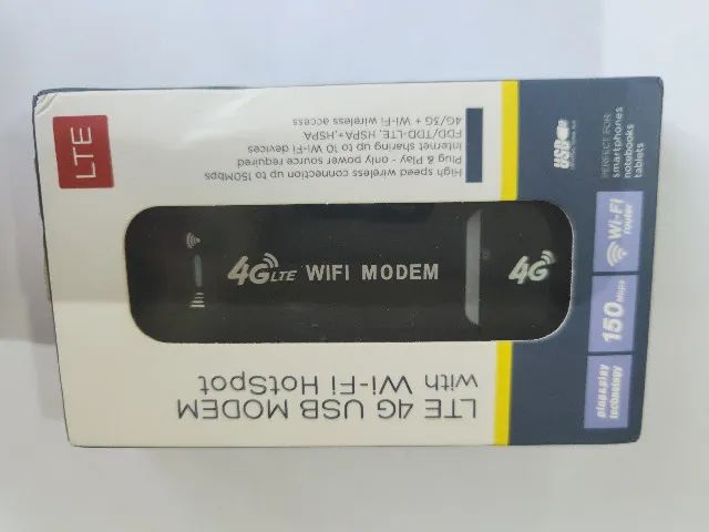 Modem Roteador 4g Desbloqueado Wifi Usb Chip Sim