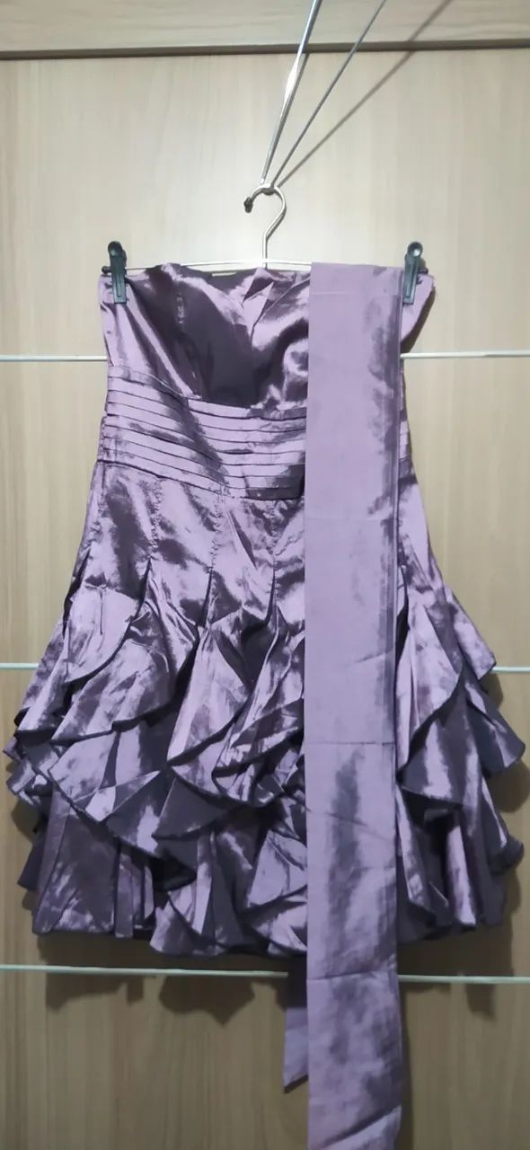 Vestido de festa curto