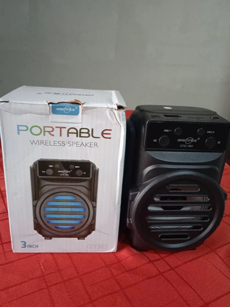 Caixinha de som Bluetooth com Cabo USB  - Foto 2