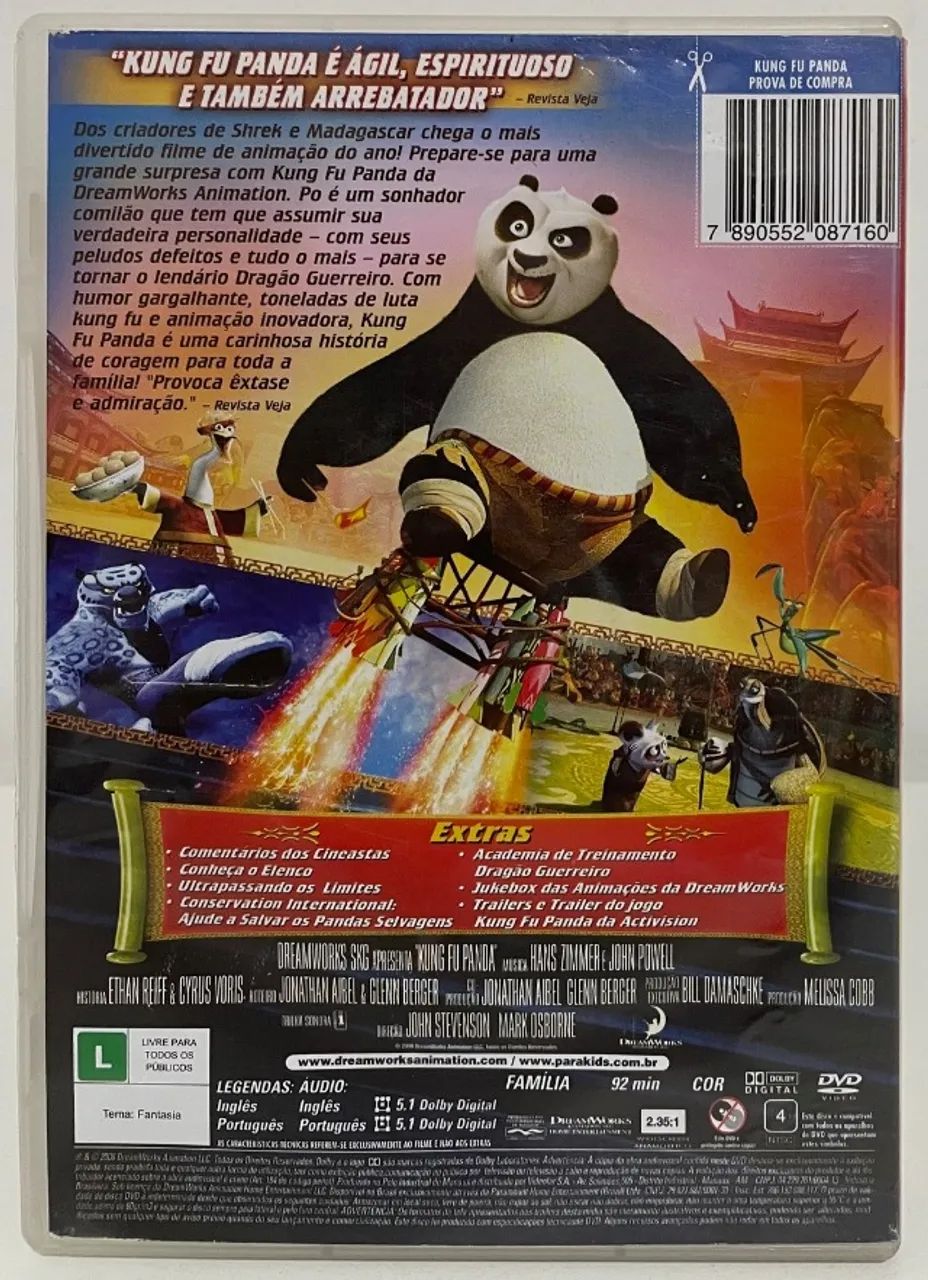 DVD - KUNG FU PANDA - Foto 2