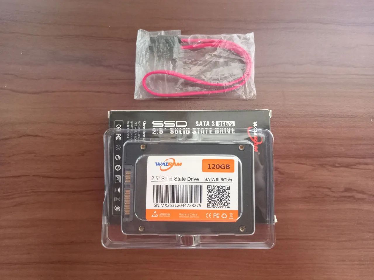 SSD SATA III 120GB + Cabo SATA  - Foto 2