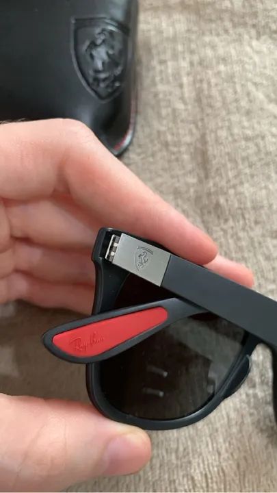 Óculos RayBan Scuderia Ferrari Original - Foto 2