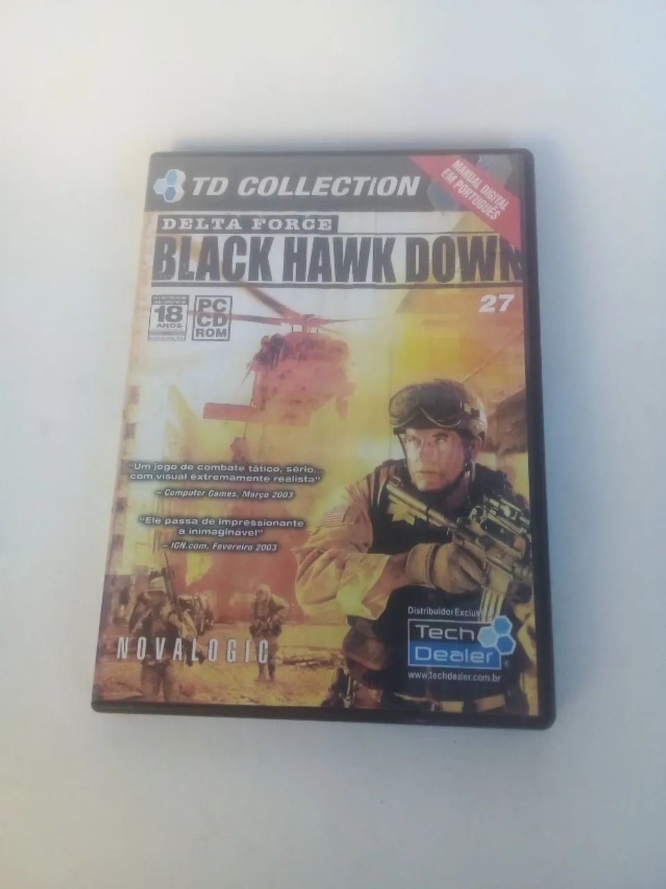 Jogo para PC Delta Force: Black Hawk Down, 2007, 1 CD