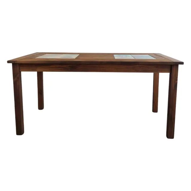 Mesa Jantar Madeira Resistente Cozinha Retangular 160 Cm - Foto 3