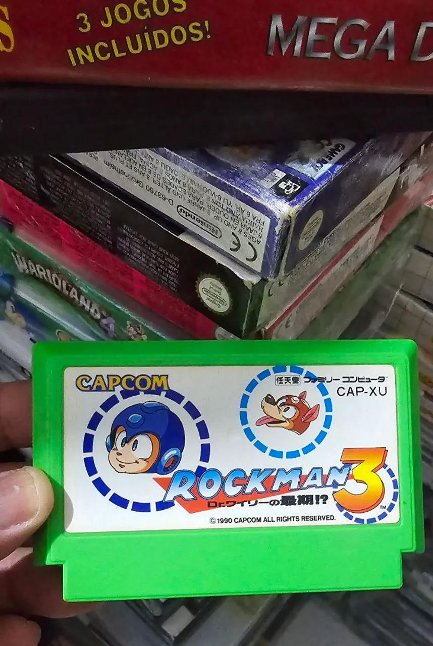 Rockman 3 - Famicom - Jogo Original Capcom