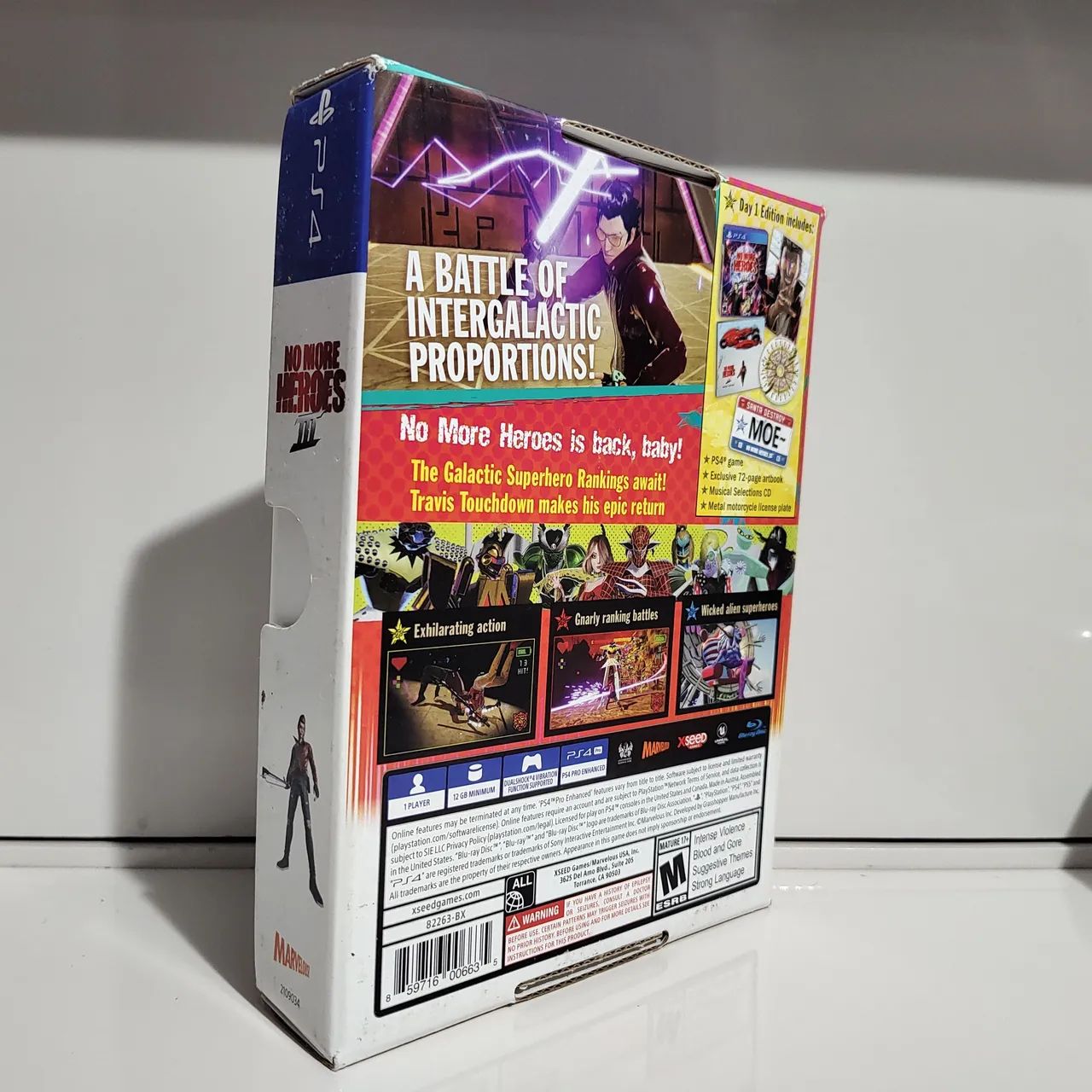 No More Heroes 3 Day 1 Edition PS4 Box Completa Playstation 4 Seminovo - Foto 6