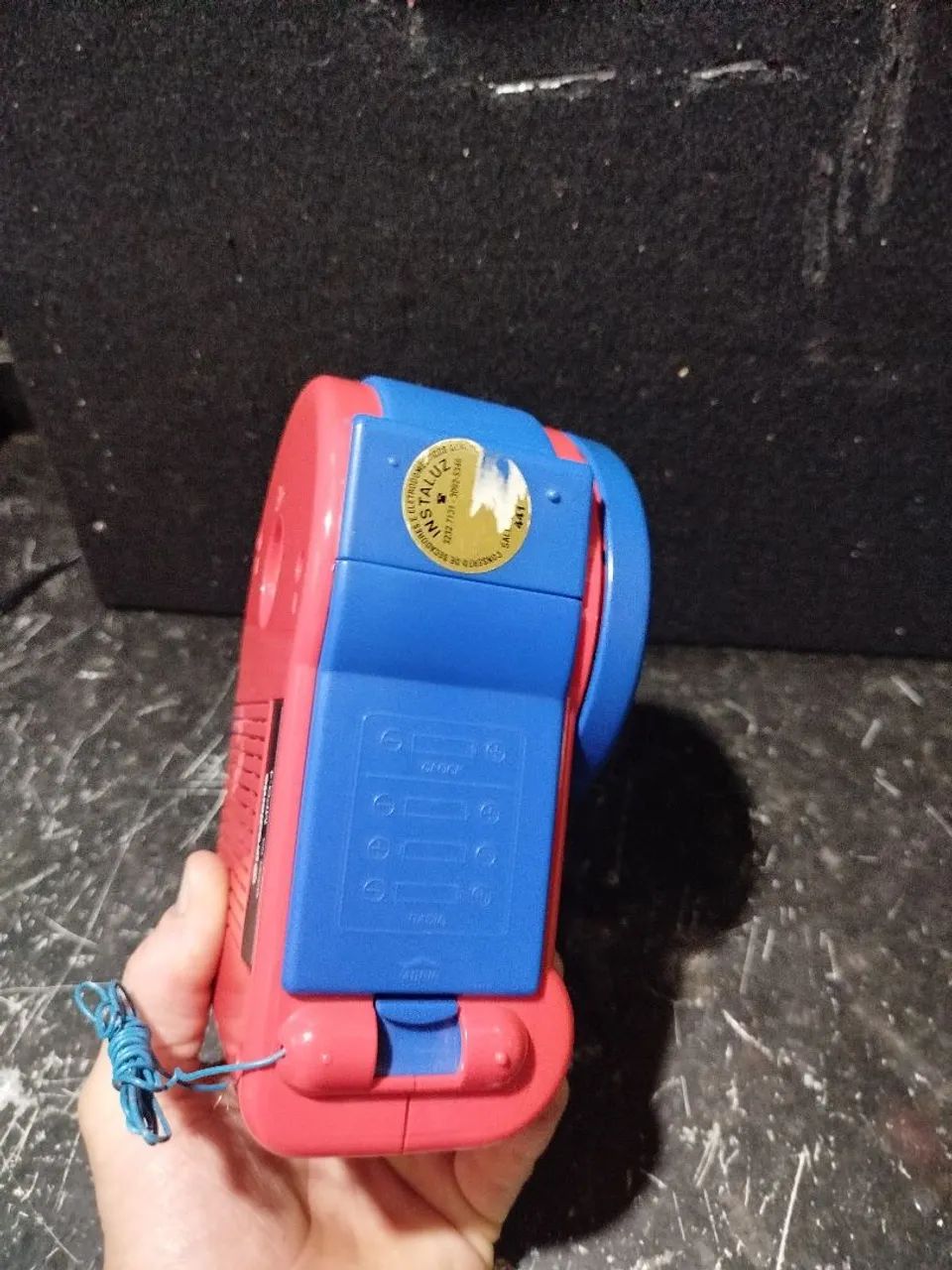 Rádio relógio gradiente (raridade). - Foto 4