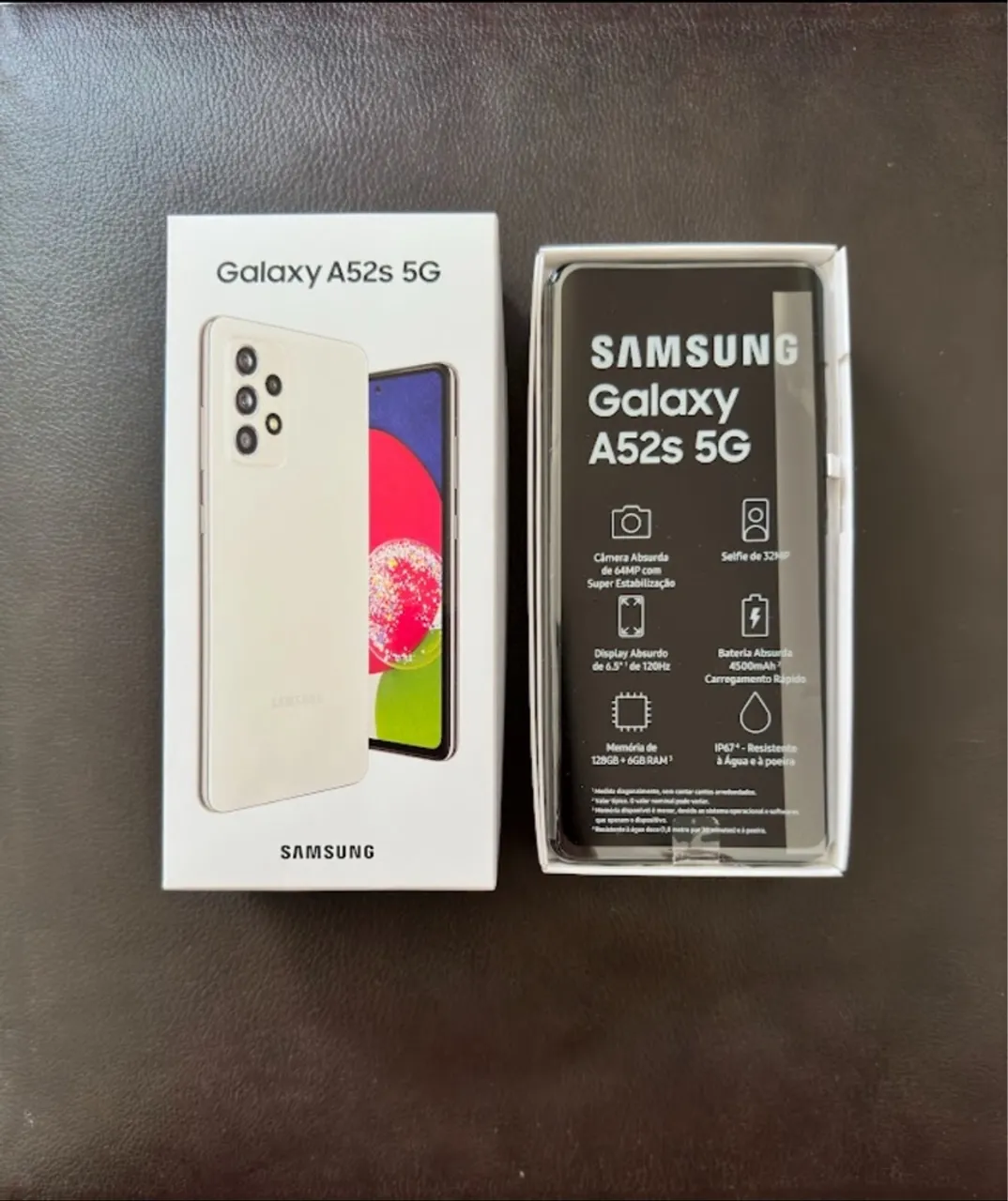 Samsung Galaxy A52s 5G 128GB (Branco) Só venda.