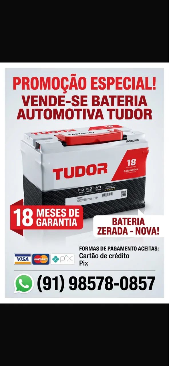 Vendo bateria 