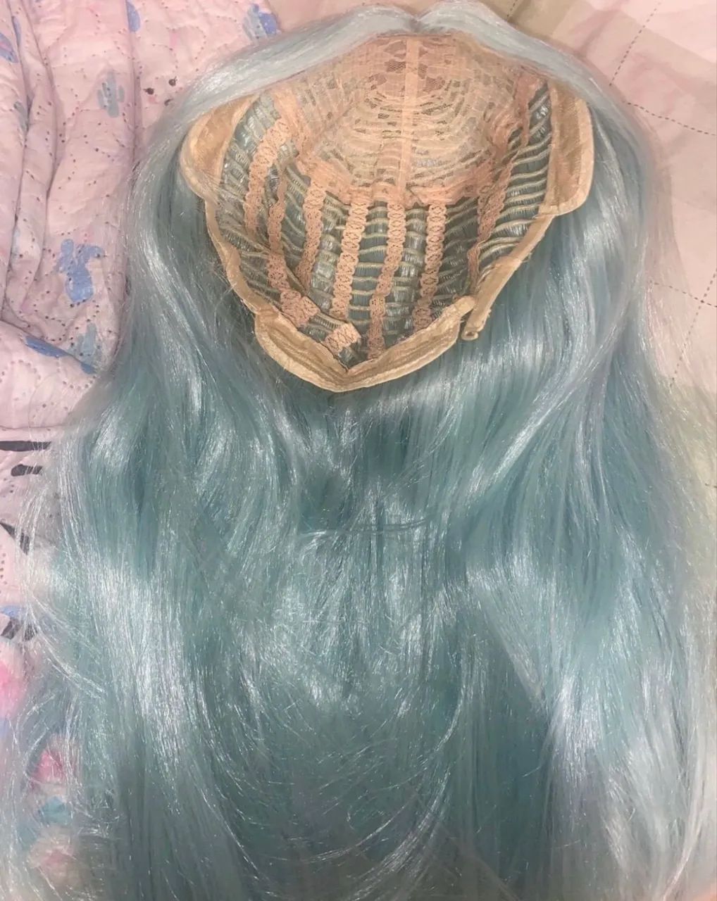 Peruca wig azul bebê  - Foto 2