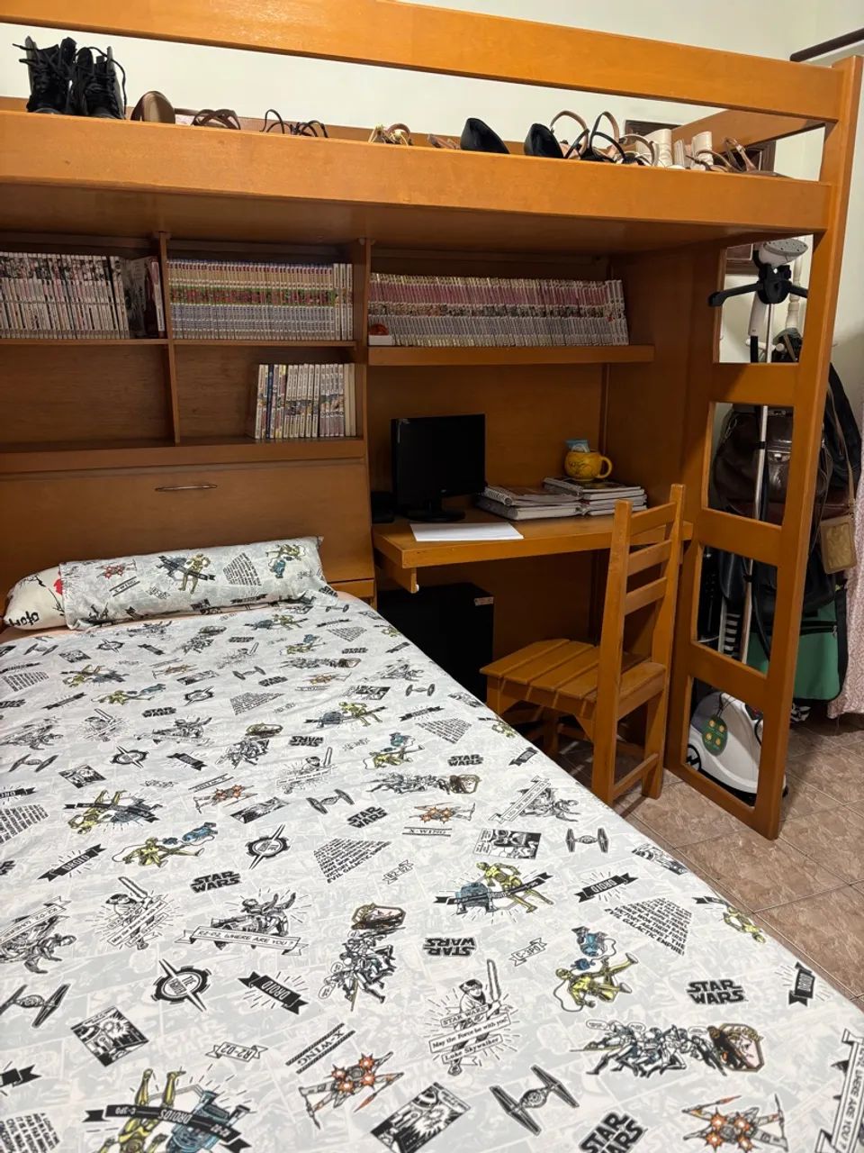 Cama Treliche de Madeira 