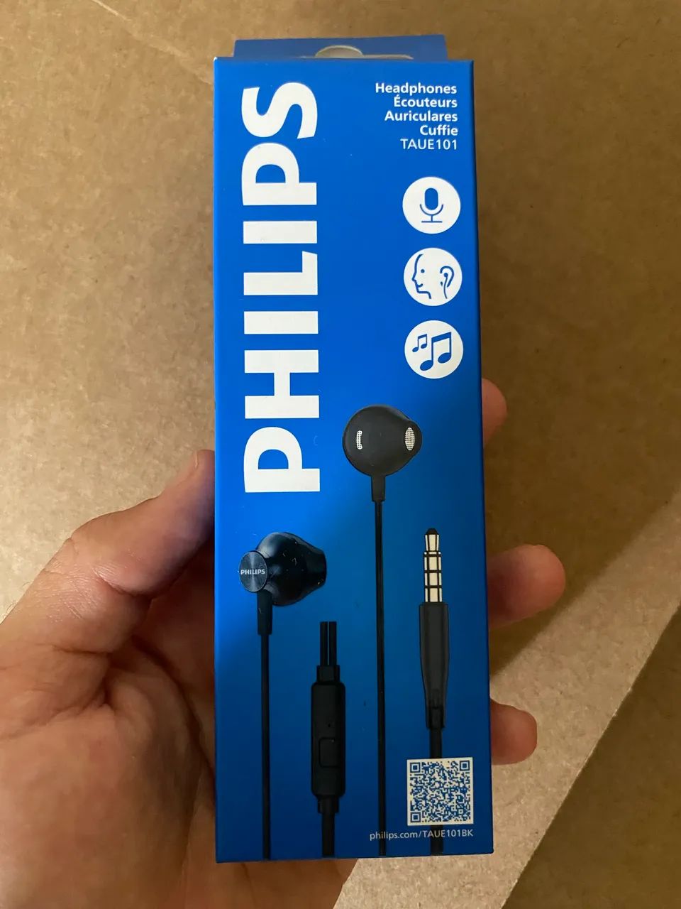 Fone c/ fio Philips