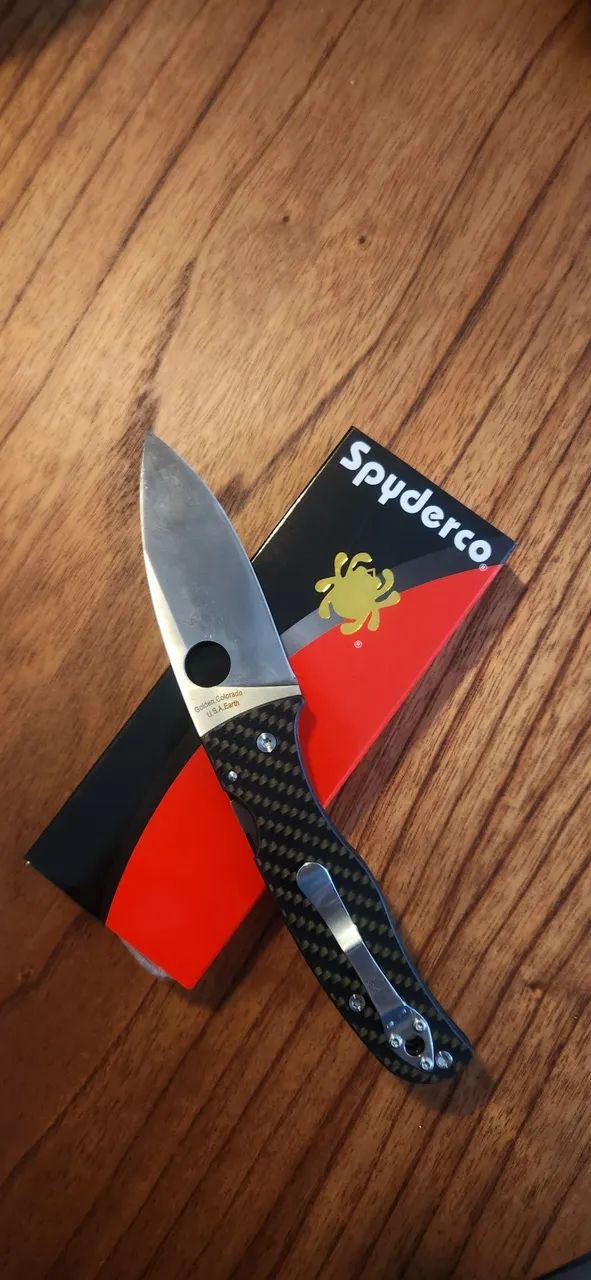 Canivete Spyderco Bodacious carbon - Foto 3