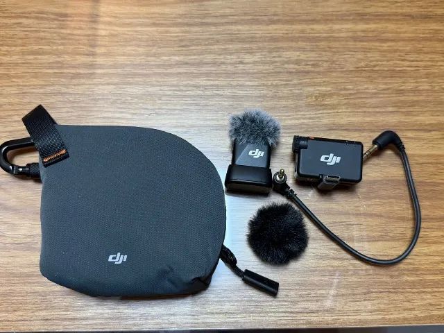 Microfone DJI Mic Mini Original + Receptor e Acessórios - Foto 3