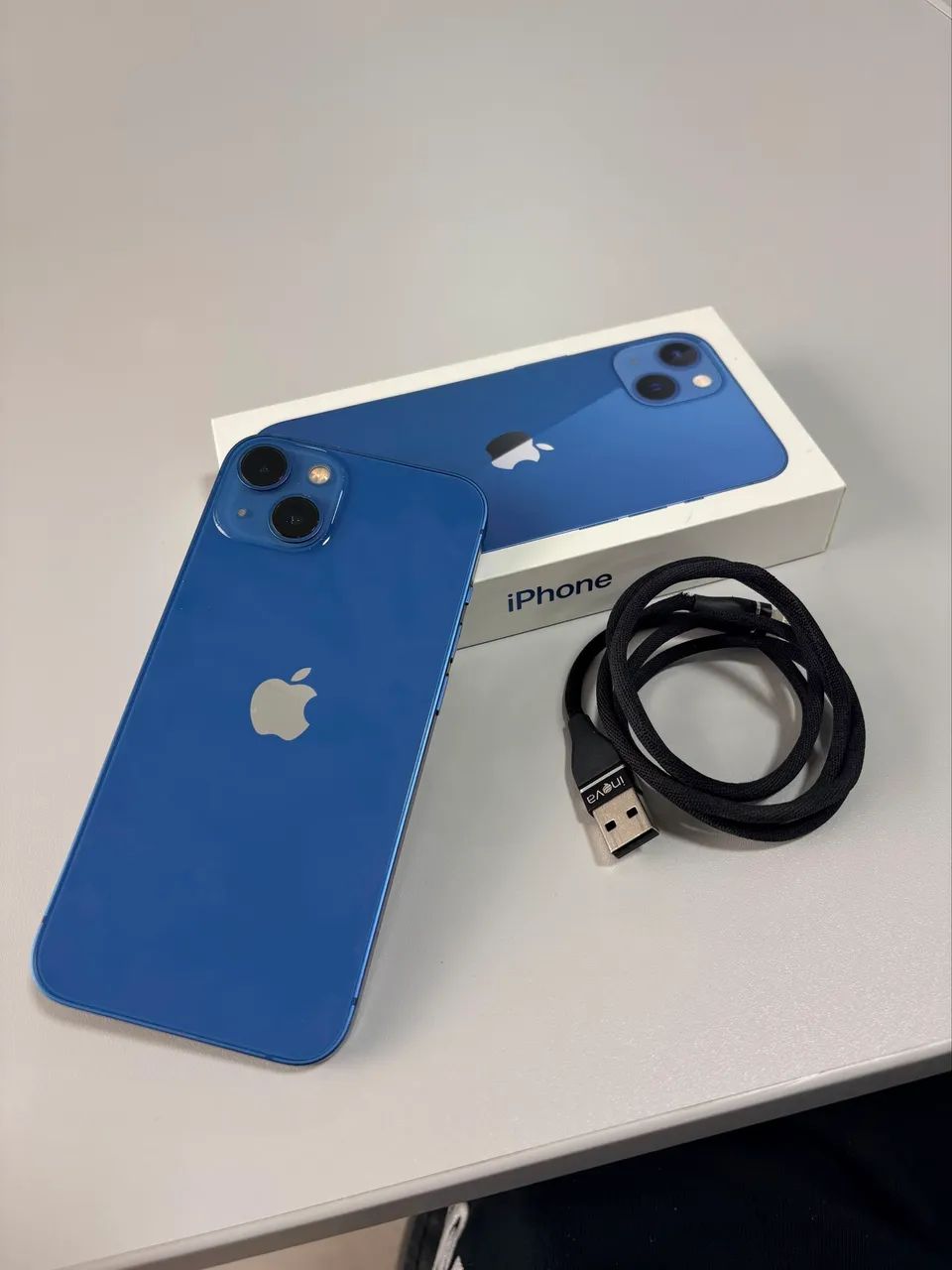 iPhone 13 256gb | Caixa Original | Cabo funcionando perfeitamente - Foto 4