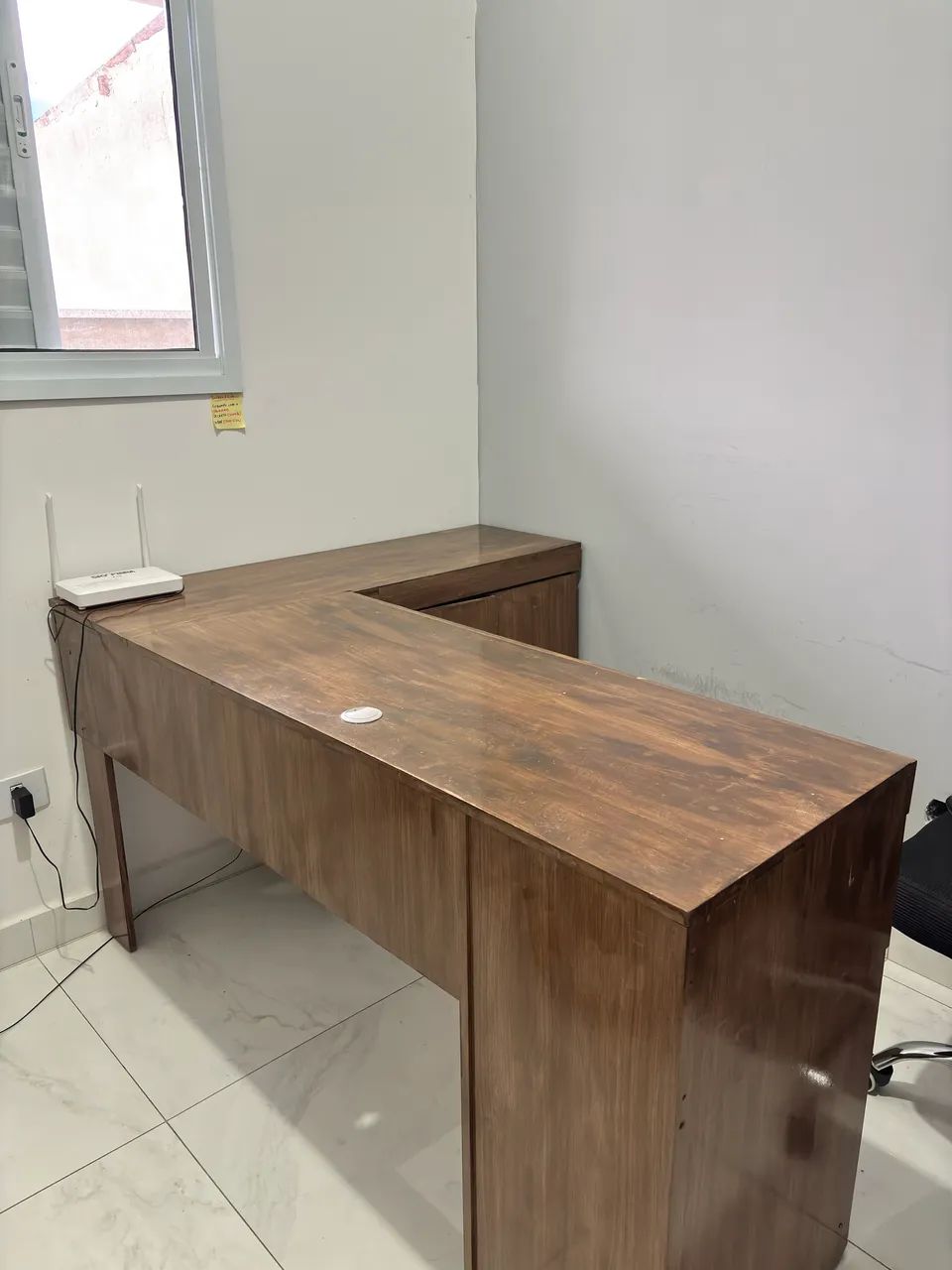 Mesa de escritório em L  - Foto 3