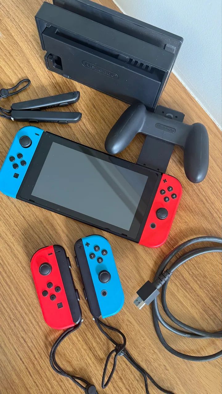 Nintendo Switch 1 com controle extra - Foto 4