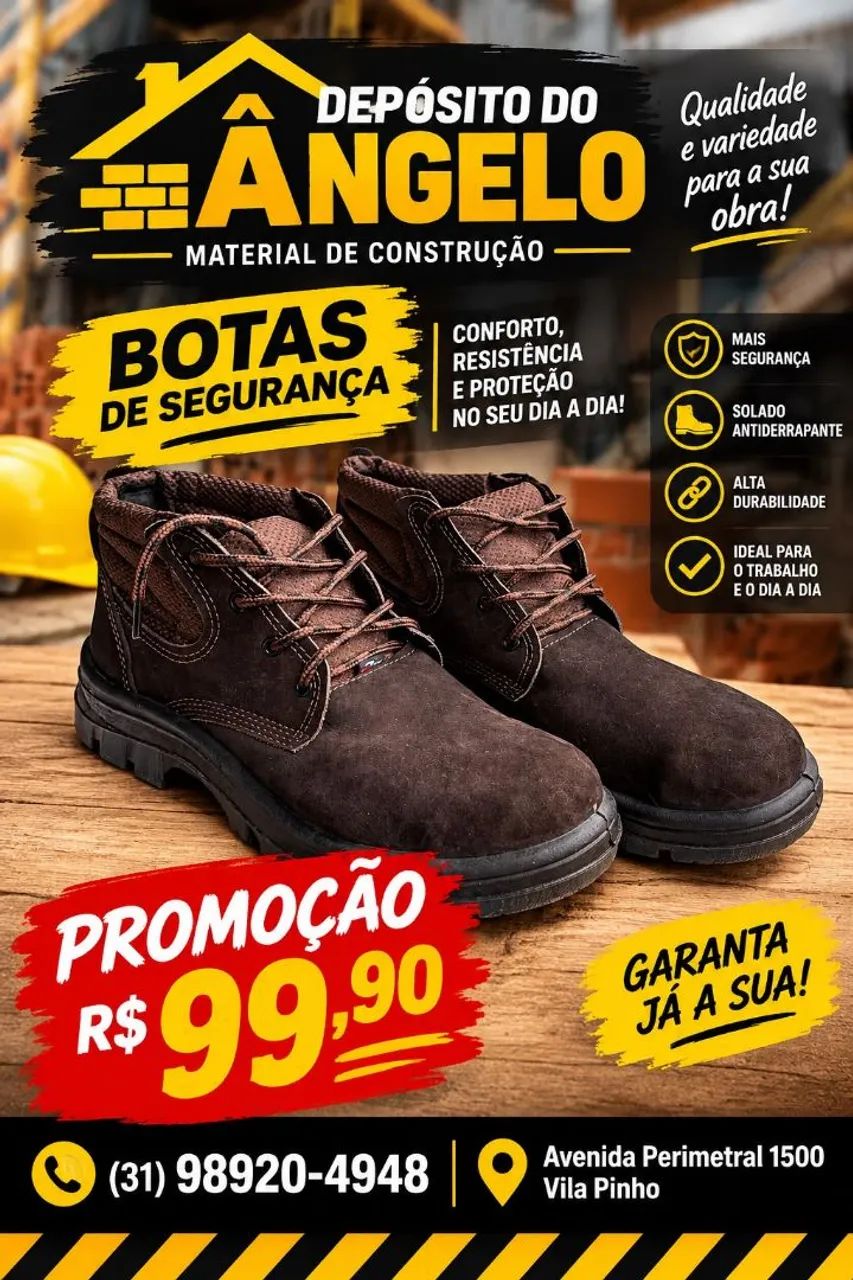 Botas de Segurança 