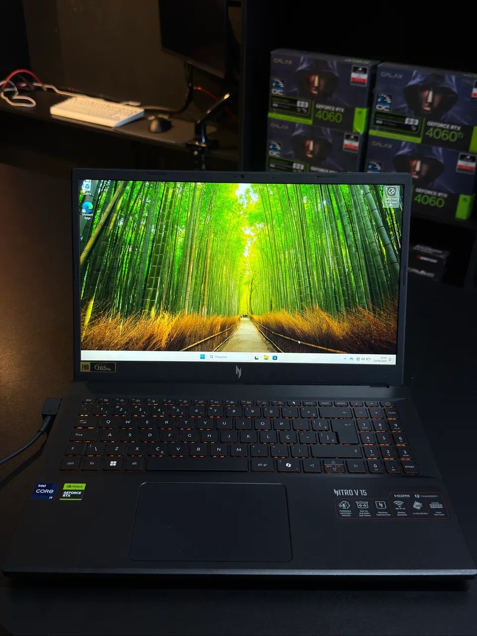 Notebook gamer Acer i9 com RTX - Foto 2
