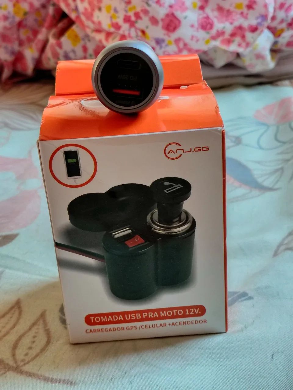 Carregador de moto 
