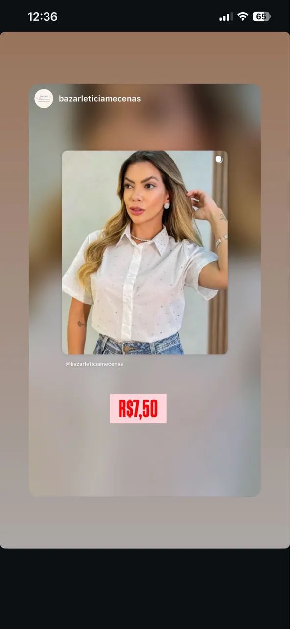 Bazar de roupas com 50% de desconto  - Foto 4