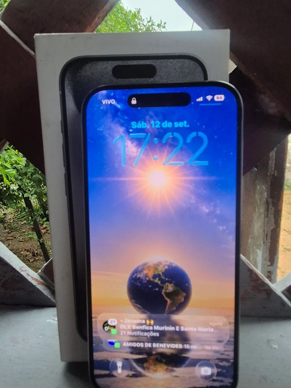 Iphone 15 pró 128 GB completo 