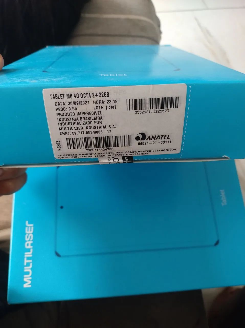Tablet 32GB lacrado 