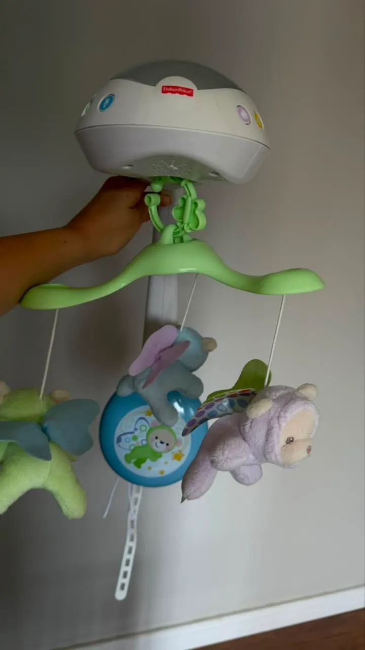 Mobly de berço bebê - Fisherprice  - Foto 2