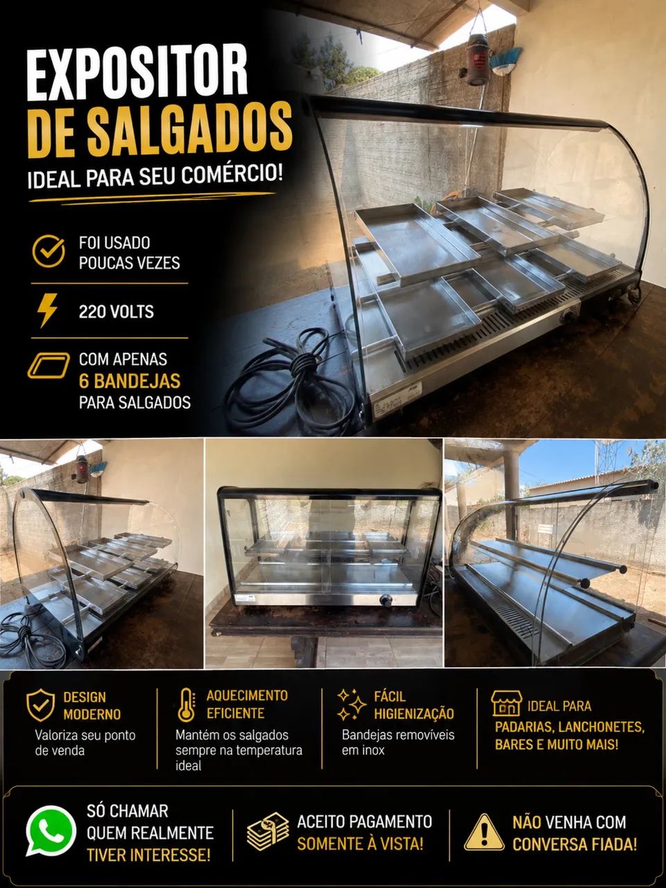 Expositor de Salgados  - Foto 4