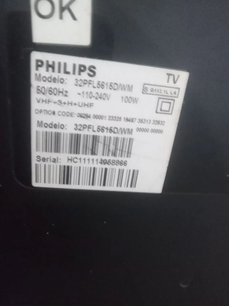 TV PHILIPS 32 POLEGADAS NÃO É SMART  - Foto 2