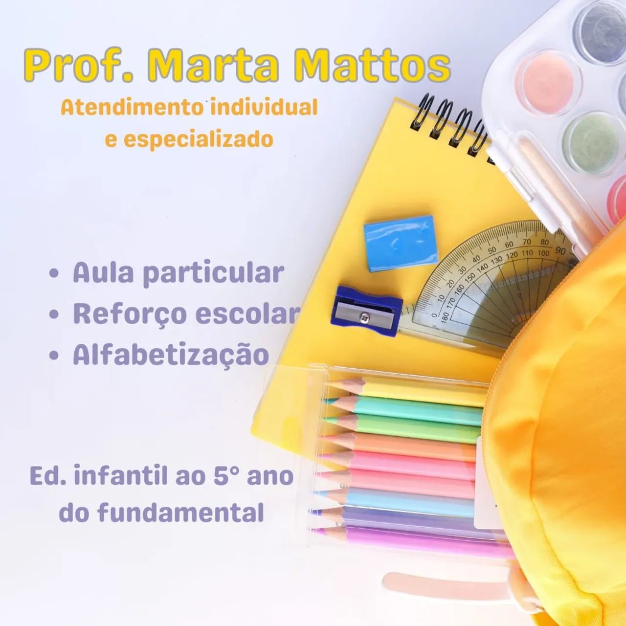 Reforço escolar/aula particular 