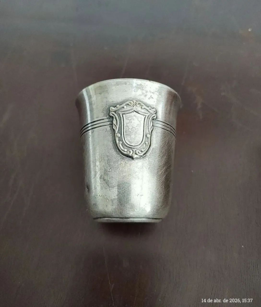 Medidor antigo em prata 90 marca régia  - Foto 2