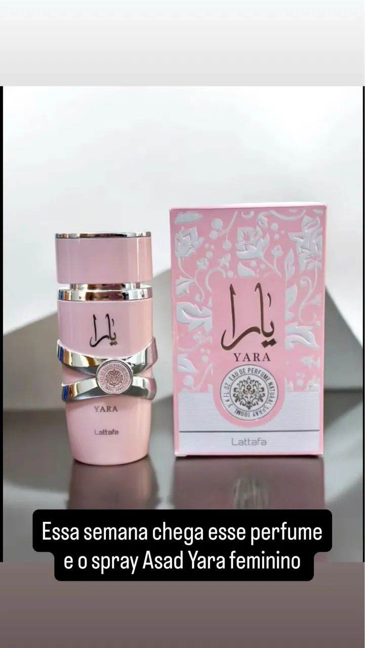 Perfume Árabe Feminino YARA Importado