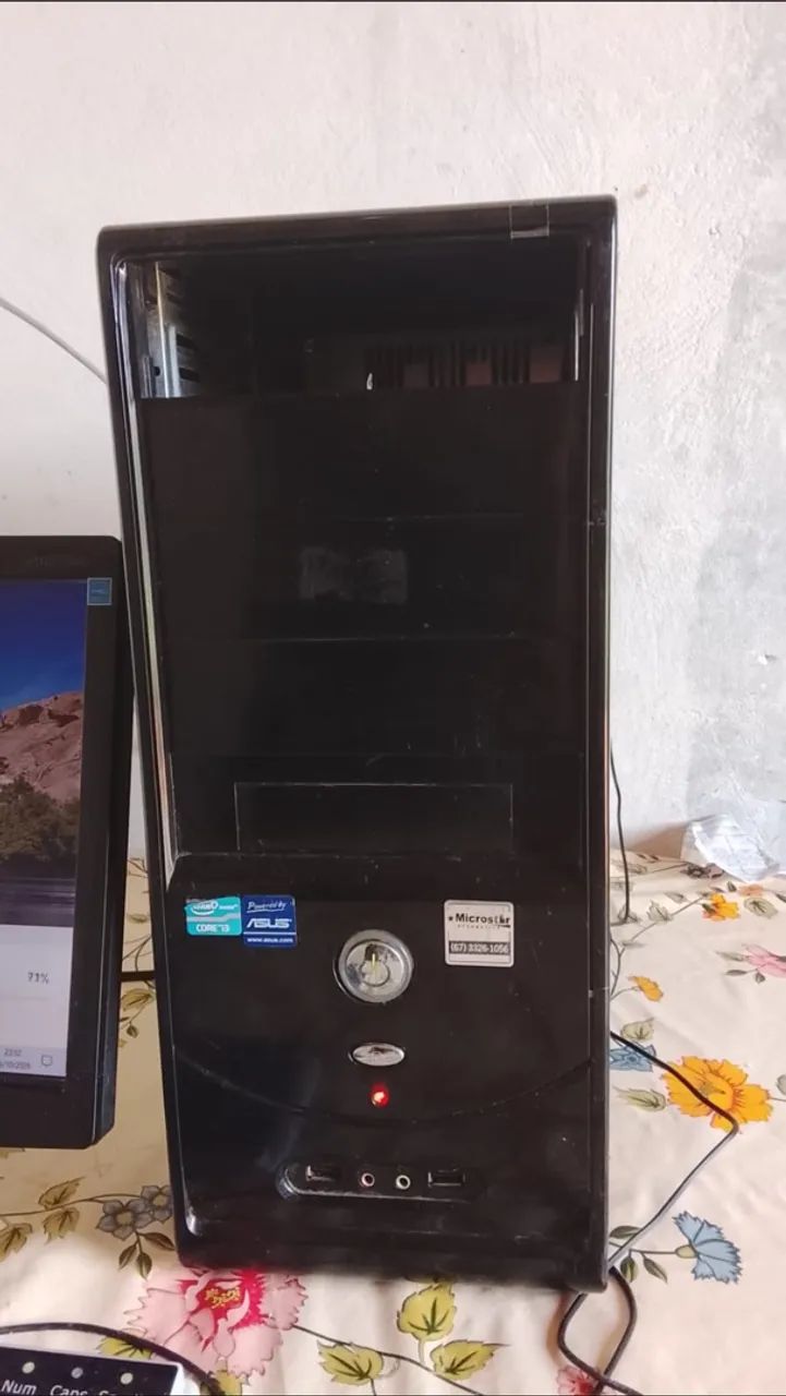 Pc completo em ótimas condições e em excelente estado