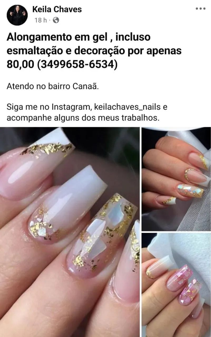 ? KEILA CHAVES NAILS - UNHAS LINDAS, MÃOS PODEROSAS! ? - Foto 2