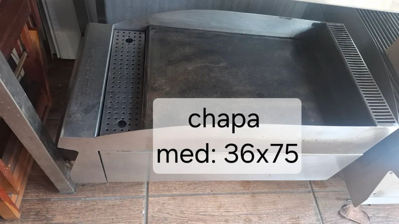 Chapa gás Macon 