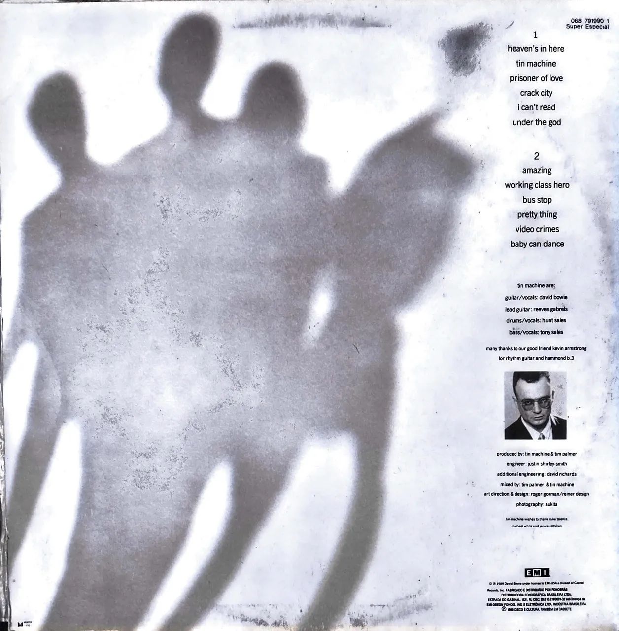 David Bowie & Tin Machine 1989 ツアーパンフレット Tin Machine 1989 | David Bowie | Peça Colecionável - Hobbies e