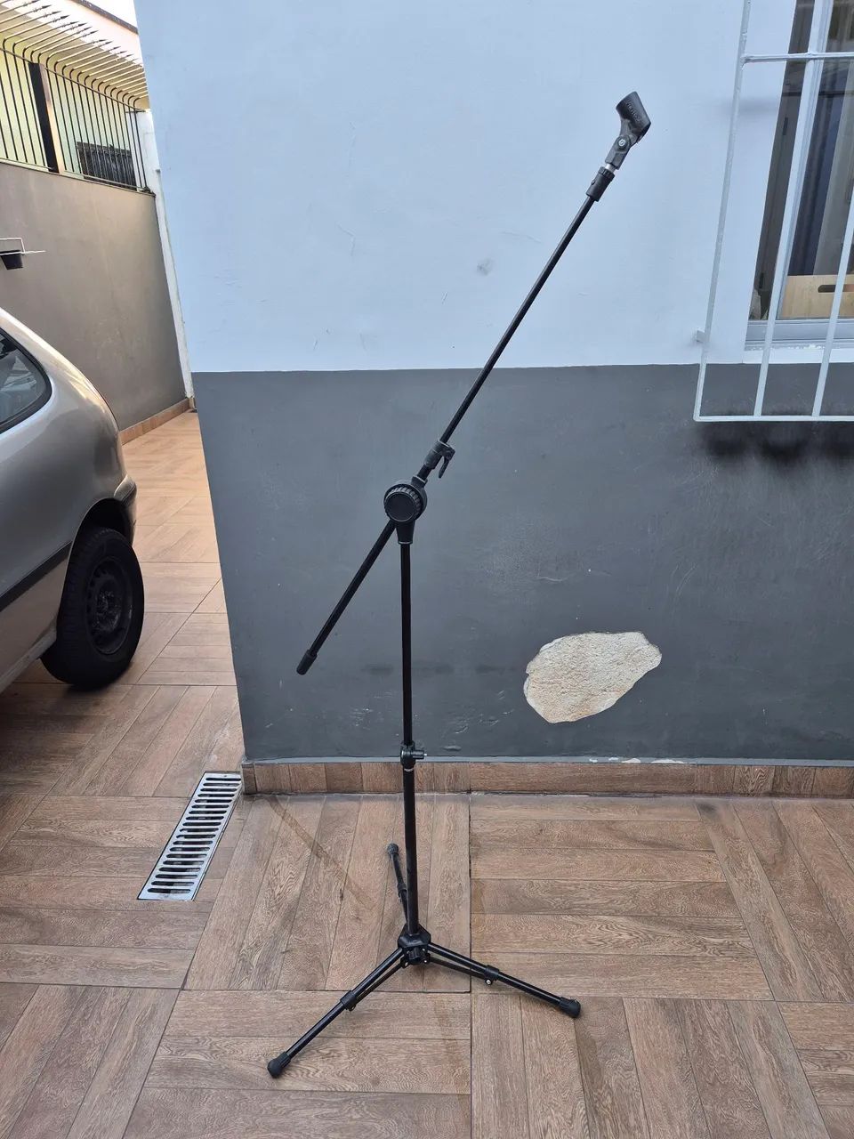 Pedestal para microfone 