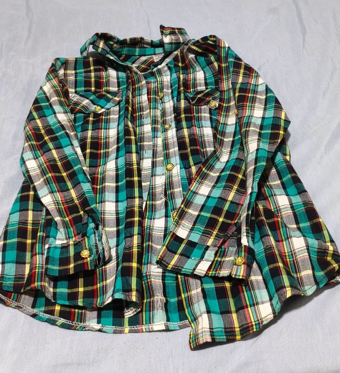 2 CAMISAS XADREZ P - Foto 2