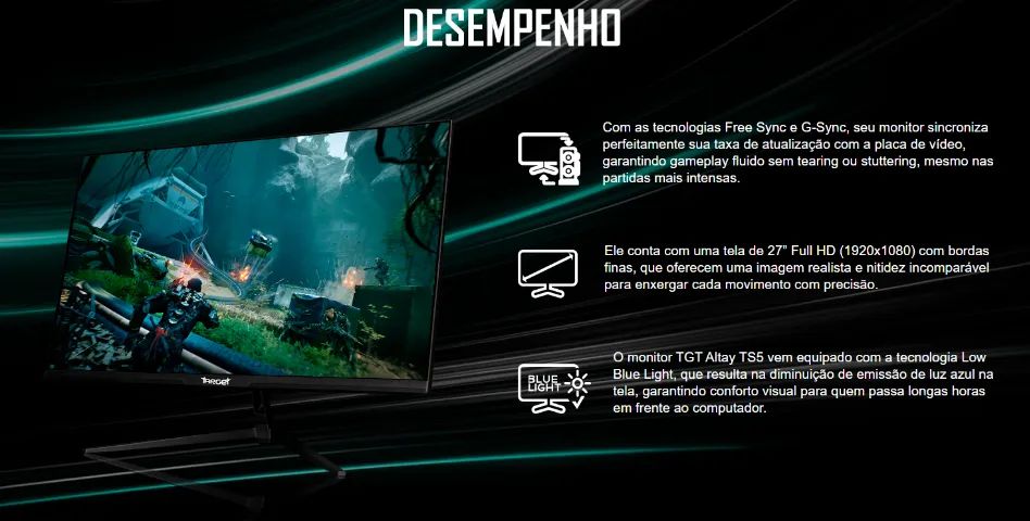 Monitor 27" Gamer - Foto 3
