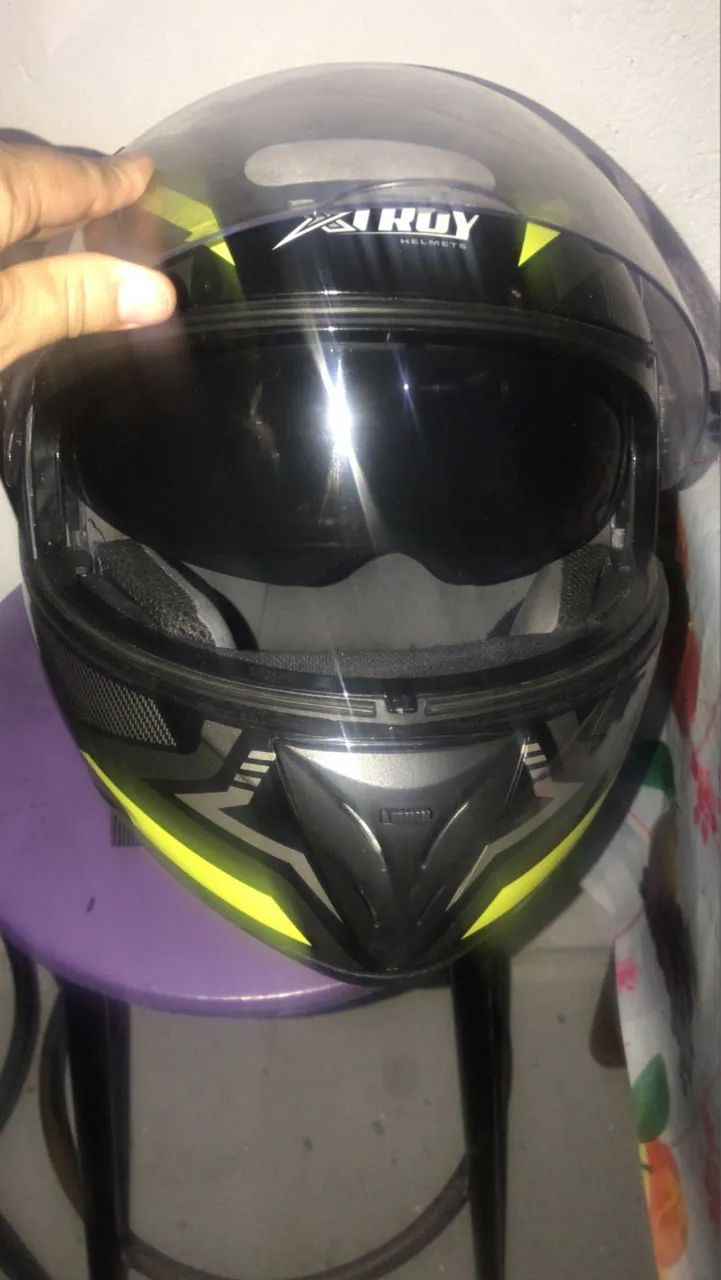 Capacete semi novo   - Foto 4