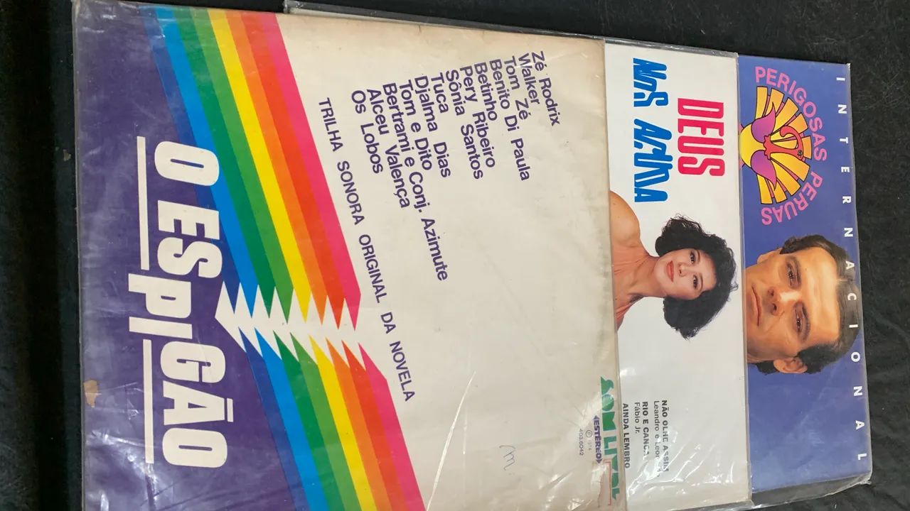 Trilha sonora  em LPs de vinil,1974 a 1992, 6 discos  - Foto 3