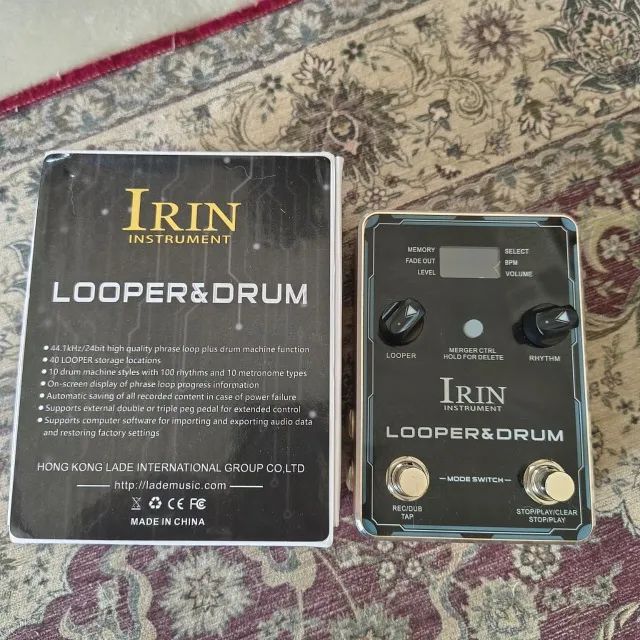 Pedal Irin Looper & Drum - Foto 4