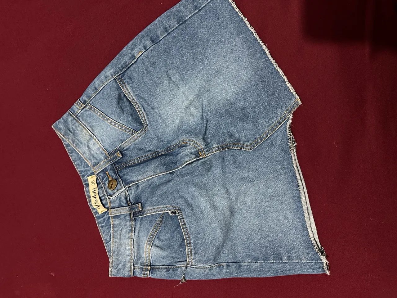 Vendo saia jeans curta