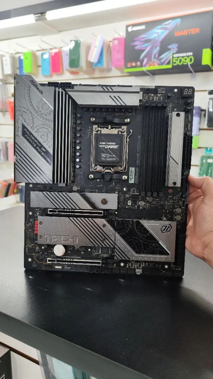 Placa mãe Asrock x870e Taichi lite - Foto 5