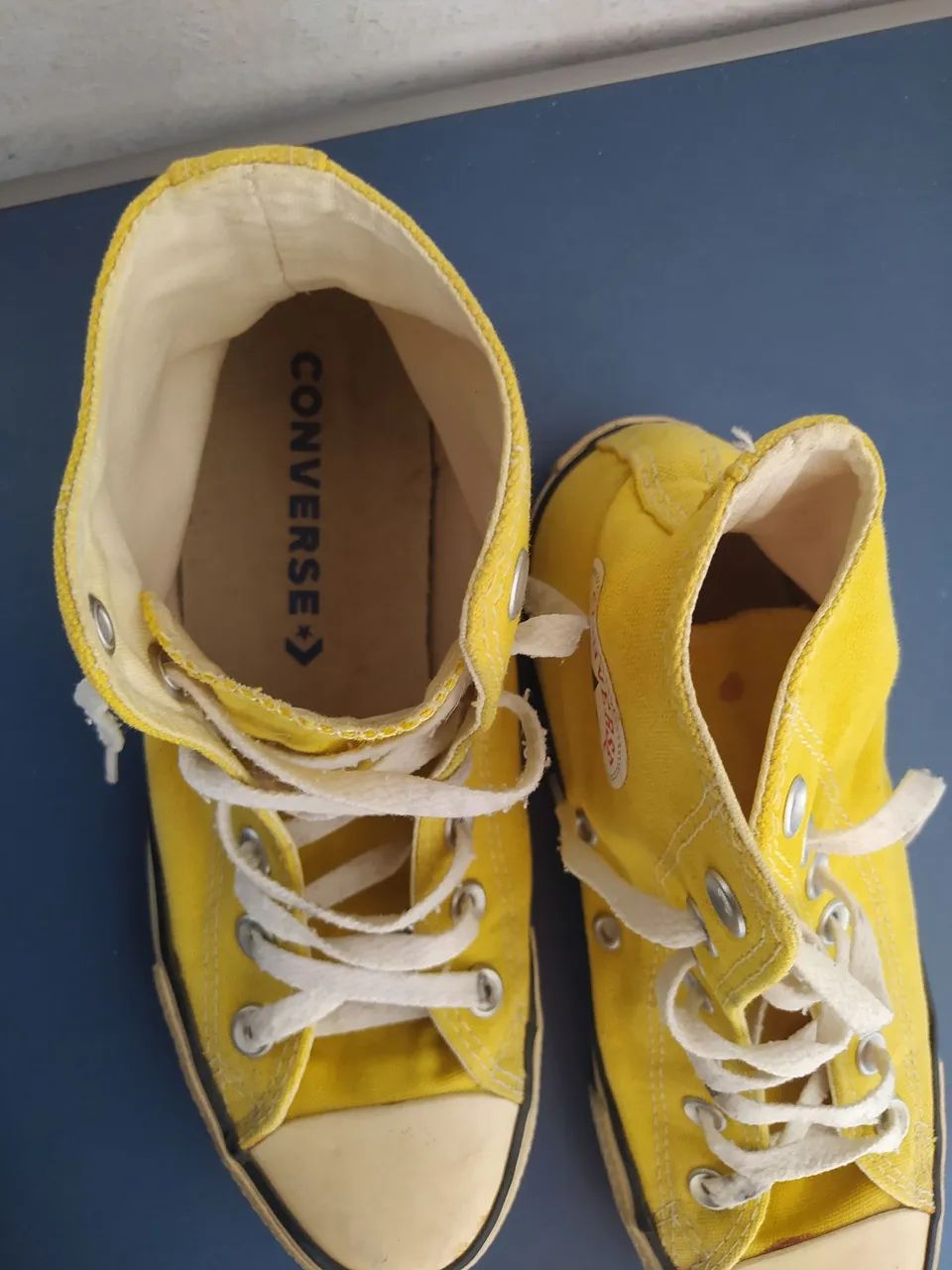 All Star Chuck Amarelo VENDER LOGO - Foto 3