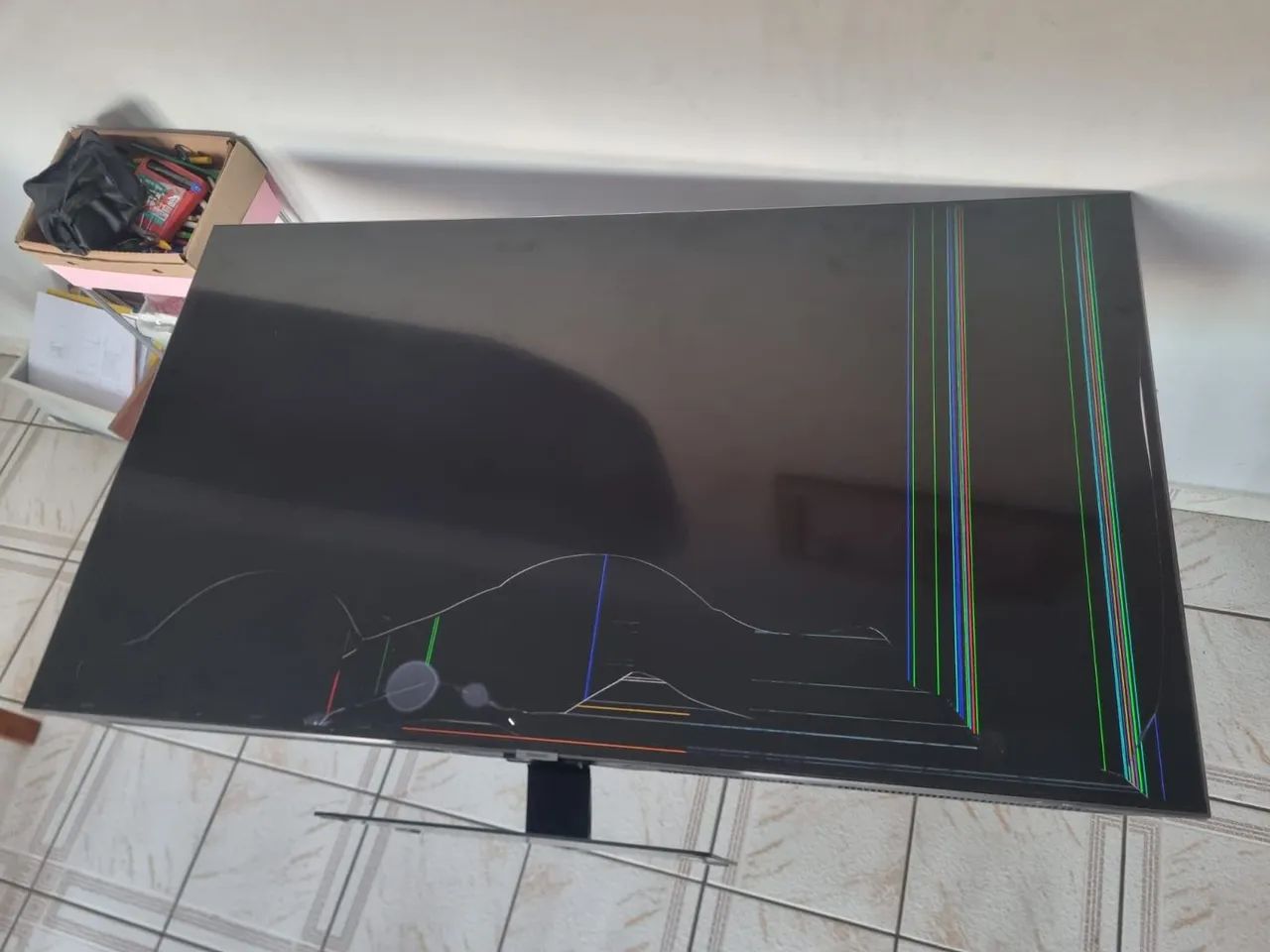 TV Samsung com defeito 