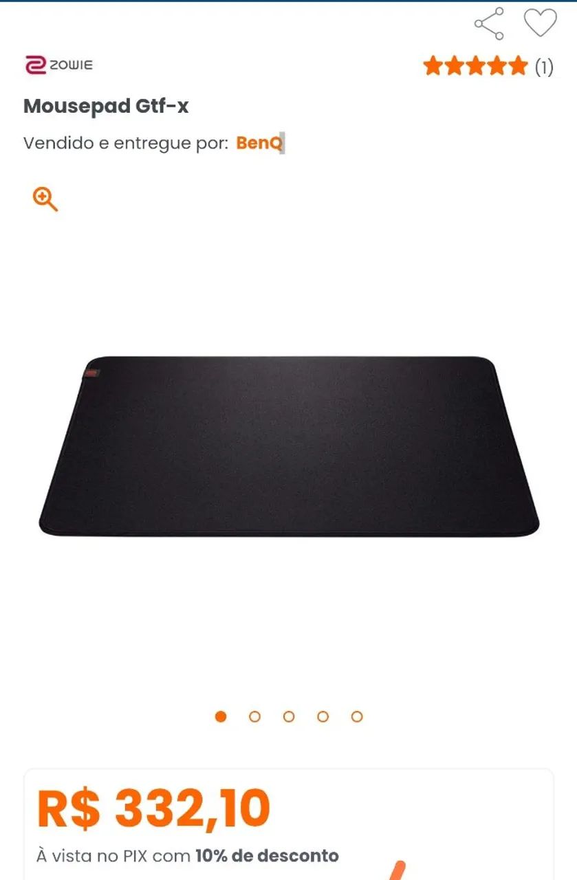 Mousepad Zowie GTF x  - Foto 4
