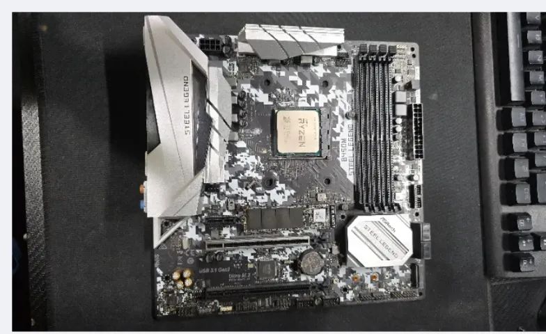 Placa Steel legend B450M