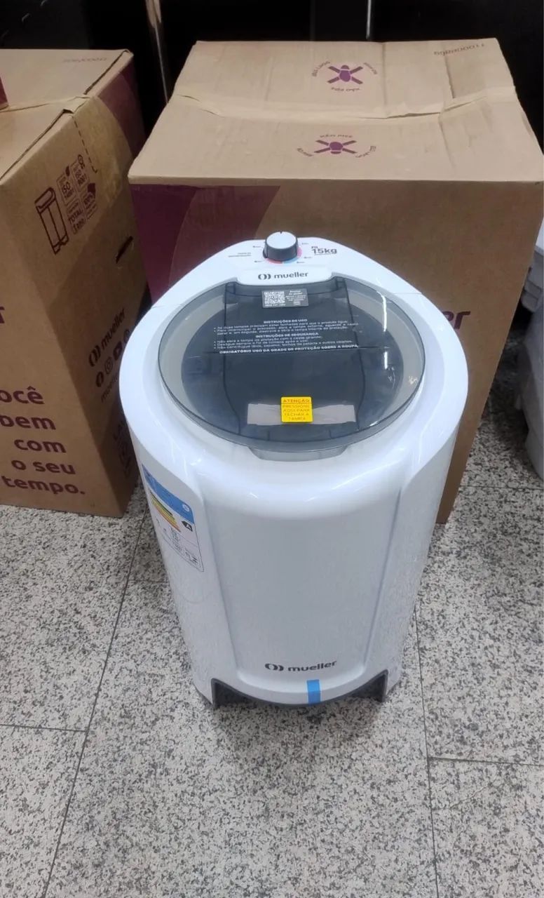 Centrifuga de Roupa Mueller 15 KG NOVA 